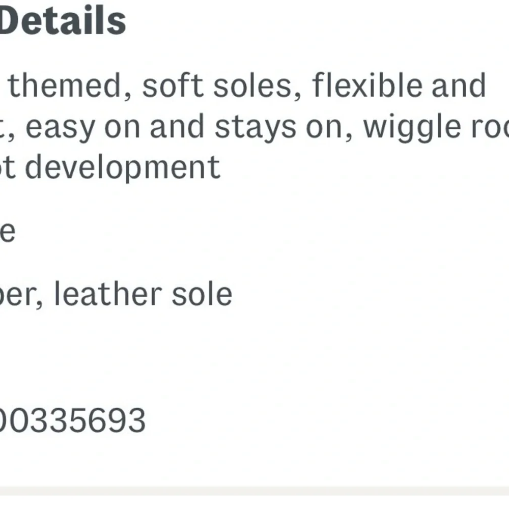 Robeez soft sole
